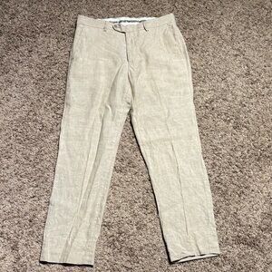 Banana Republic Slim Fit Linen Pants